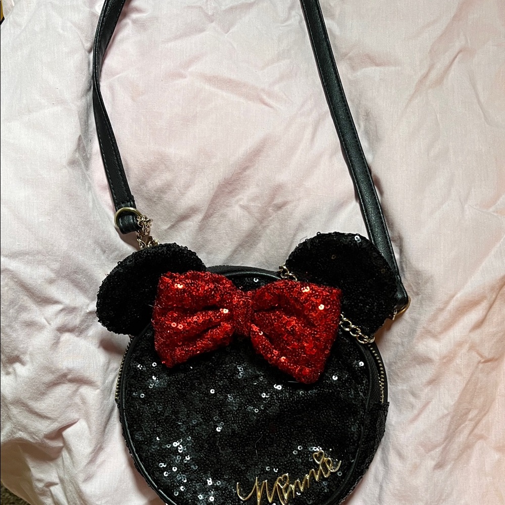 Disney Black and Red Minnie Mouse Bag